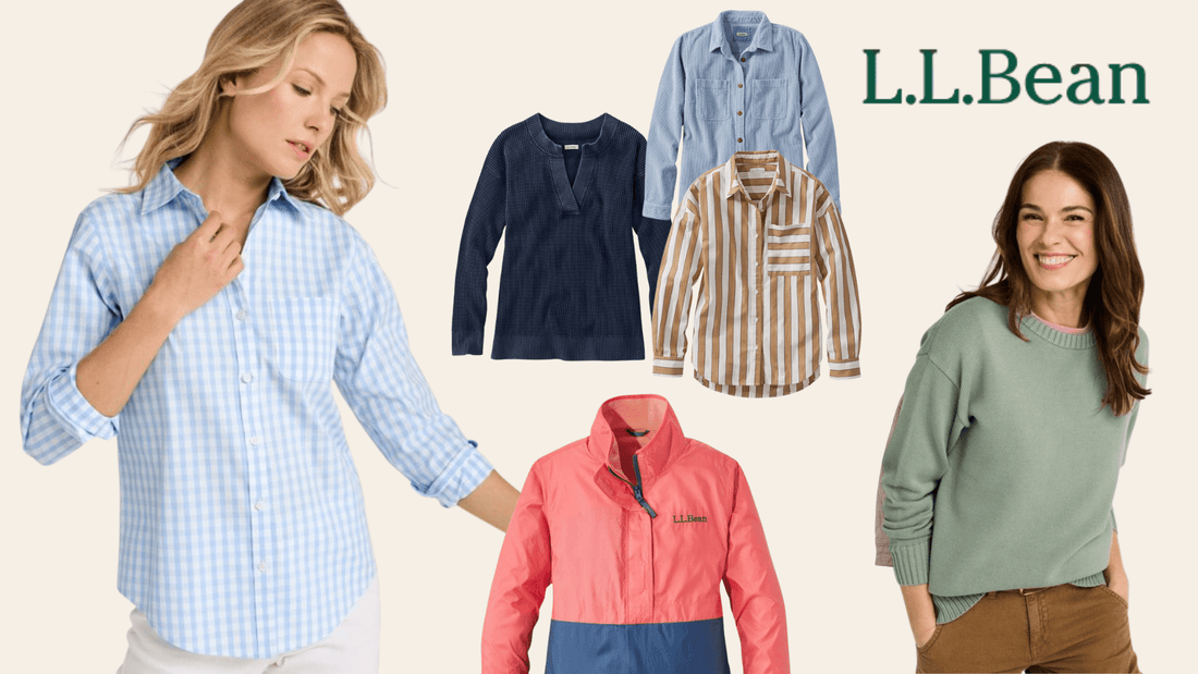 Spring Wardrobe Basics from L.L.Bean (That Actually Work With Your Color Season) - The Glow Guide 