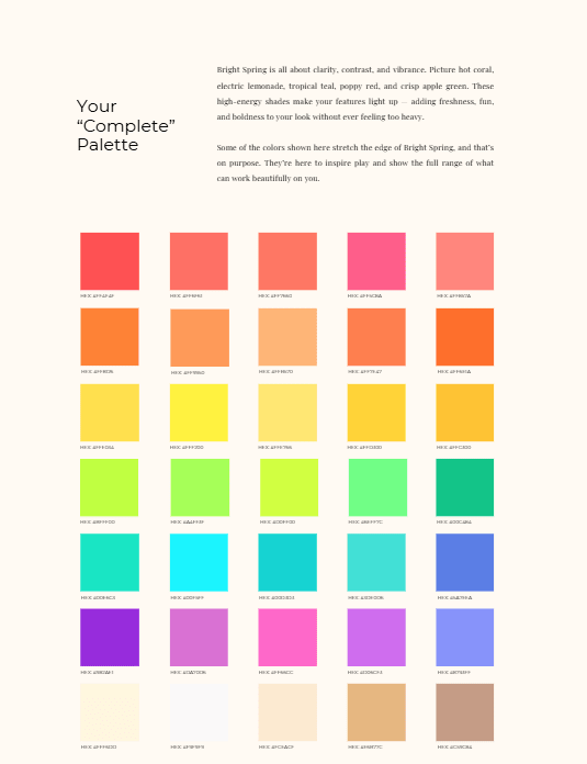 Personal Color Season Analysis - The Glow Guide