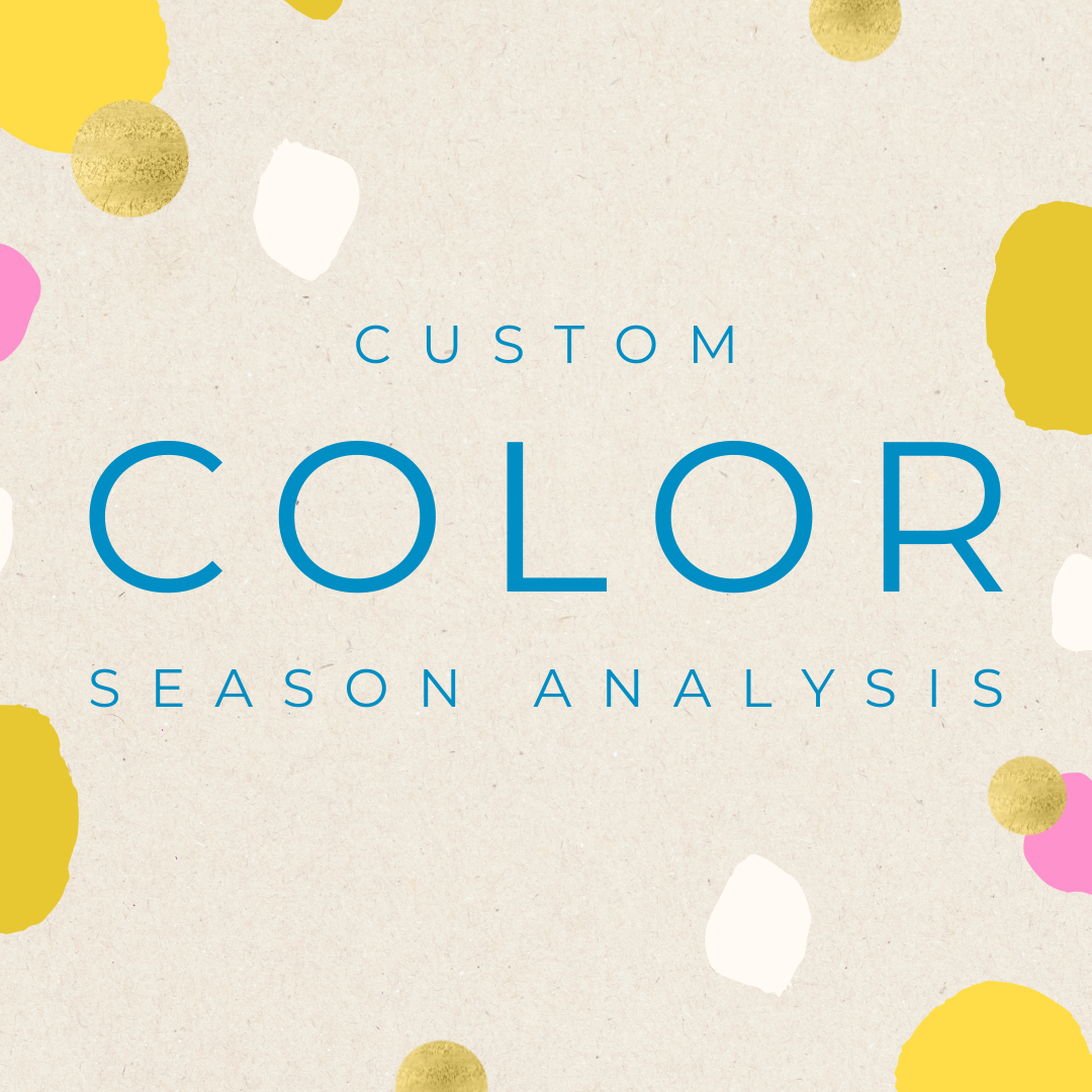 Personal Color Season Analysis (Custom Palette, Email or Text Delivery)
