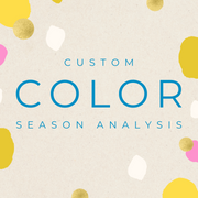 Personal Color Season Analysis (Custom Palette, Email or Text Delivery)