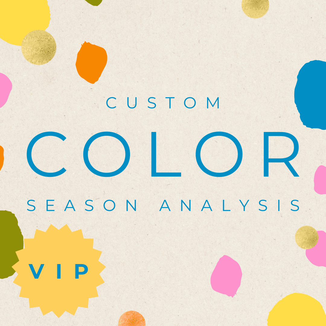 VIP Professional Color Season Analysis - The Glow Guide